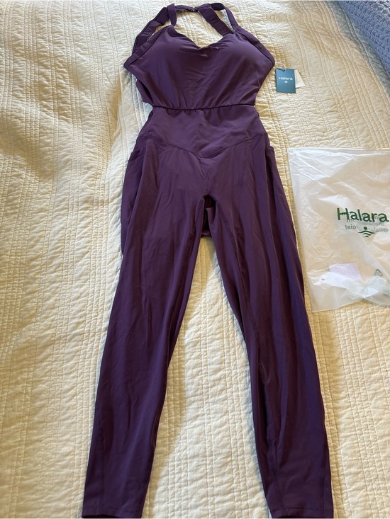 HALARA Pants - Halara Women's Purple Ultra Scupt  Athletic One-Piece Large Tall NWT